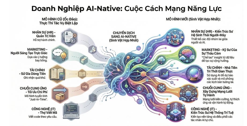 5 Cú Sốc Về Tương Lai Công Việc: Phòng Ban Của Bạn Sẽ Tái Sinh Hay Tan Rã Vào Năm 2030?